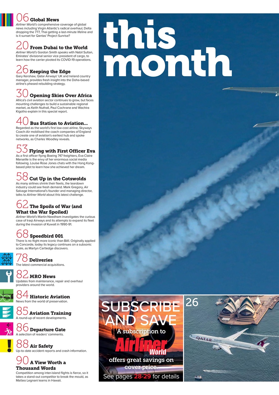 Airliner World Preview Pages