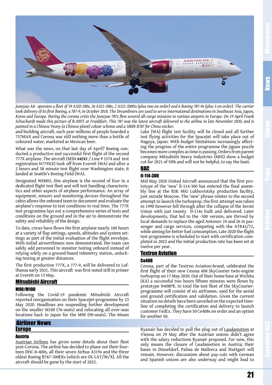Scramble Magazine Preview Pages