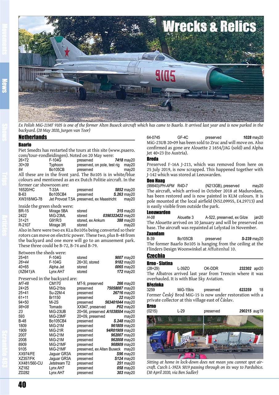 Scramble Magazine Preview Pages