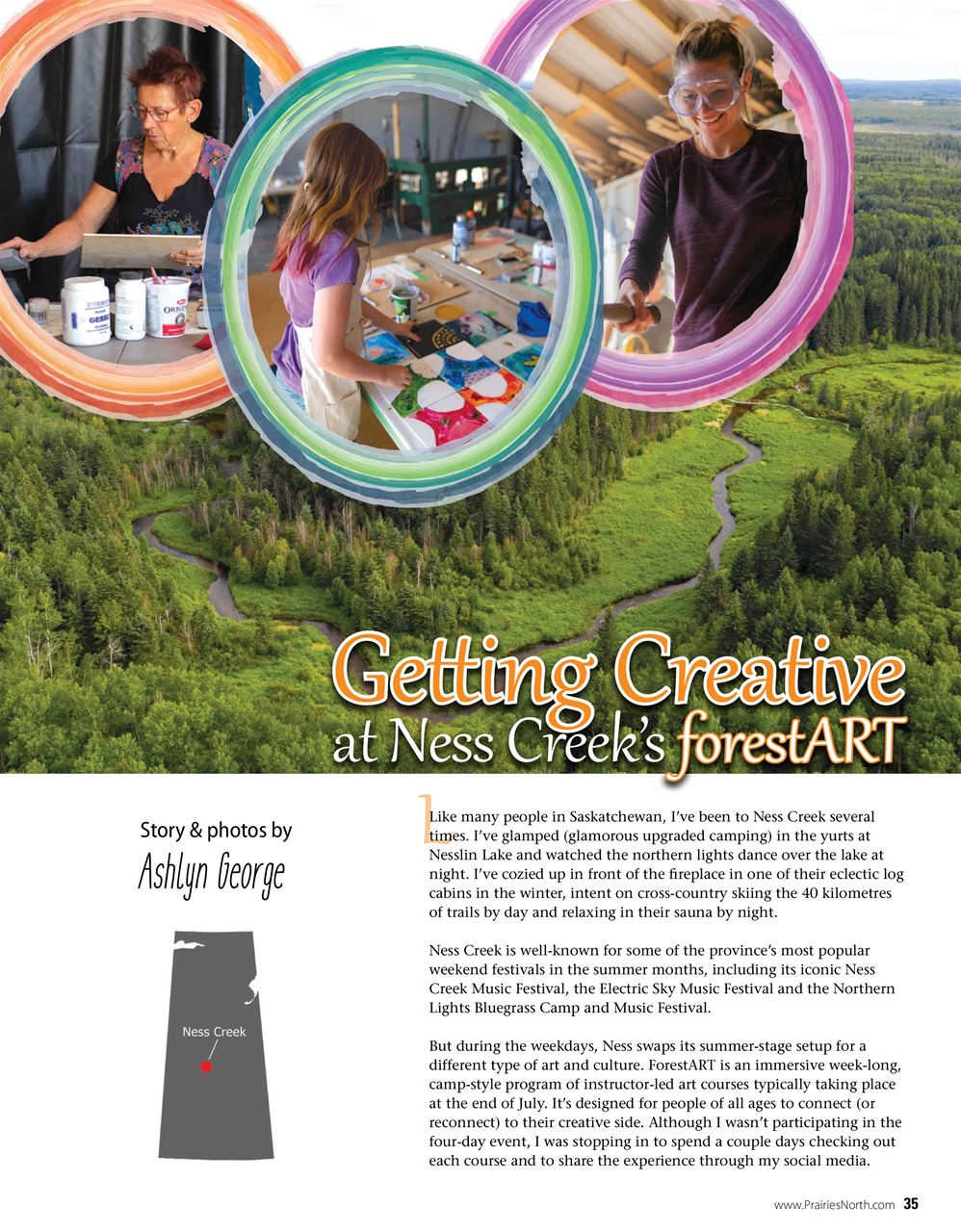 Prairies North Magazine Preview Pages