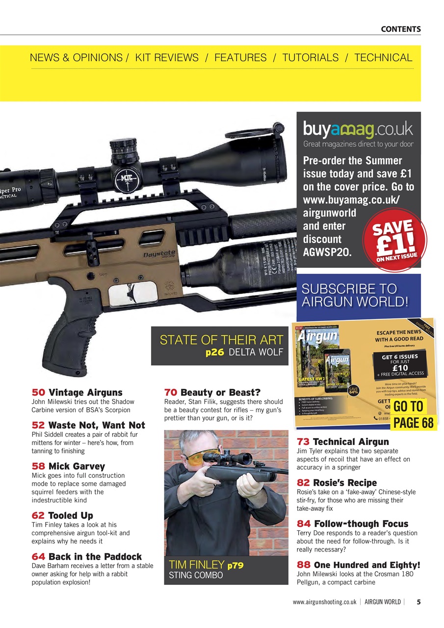Airgun World Preview Pages