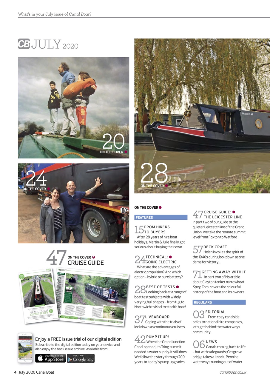 Canal Boat Preview Pages