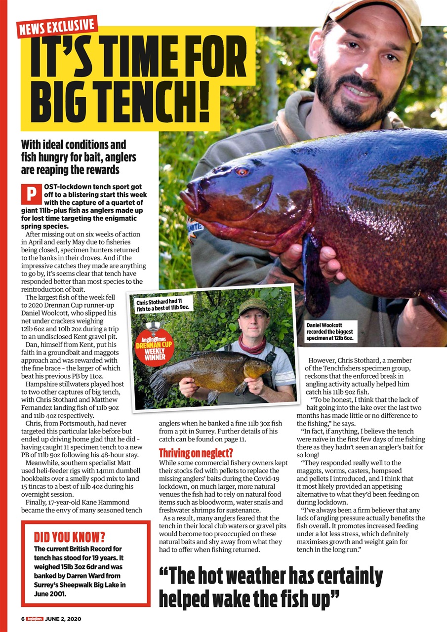Angling Times Preview Pages
