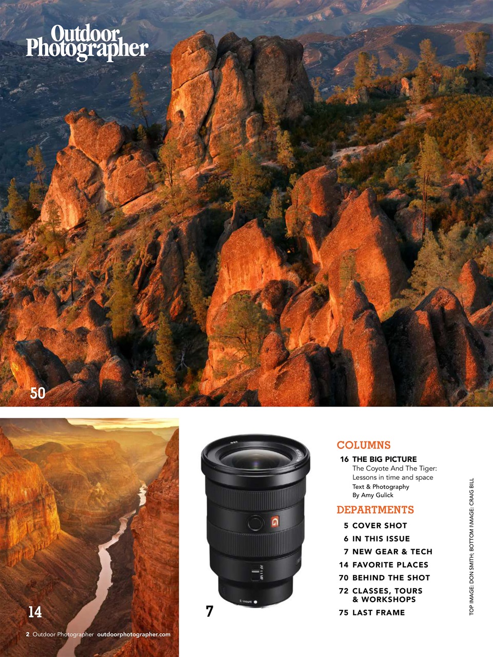 Outdoor Photographer Preview Pages