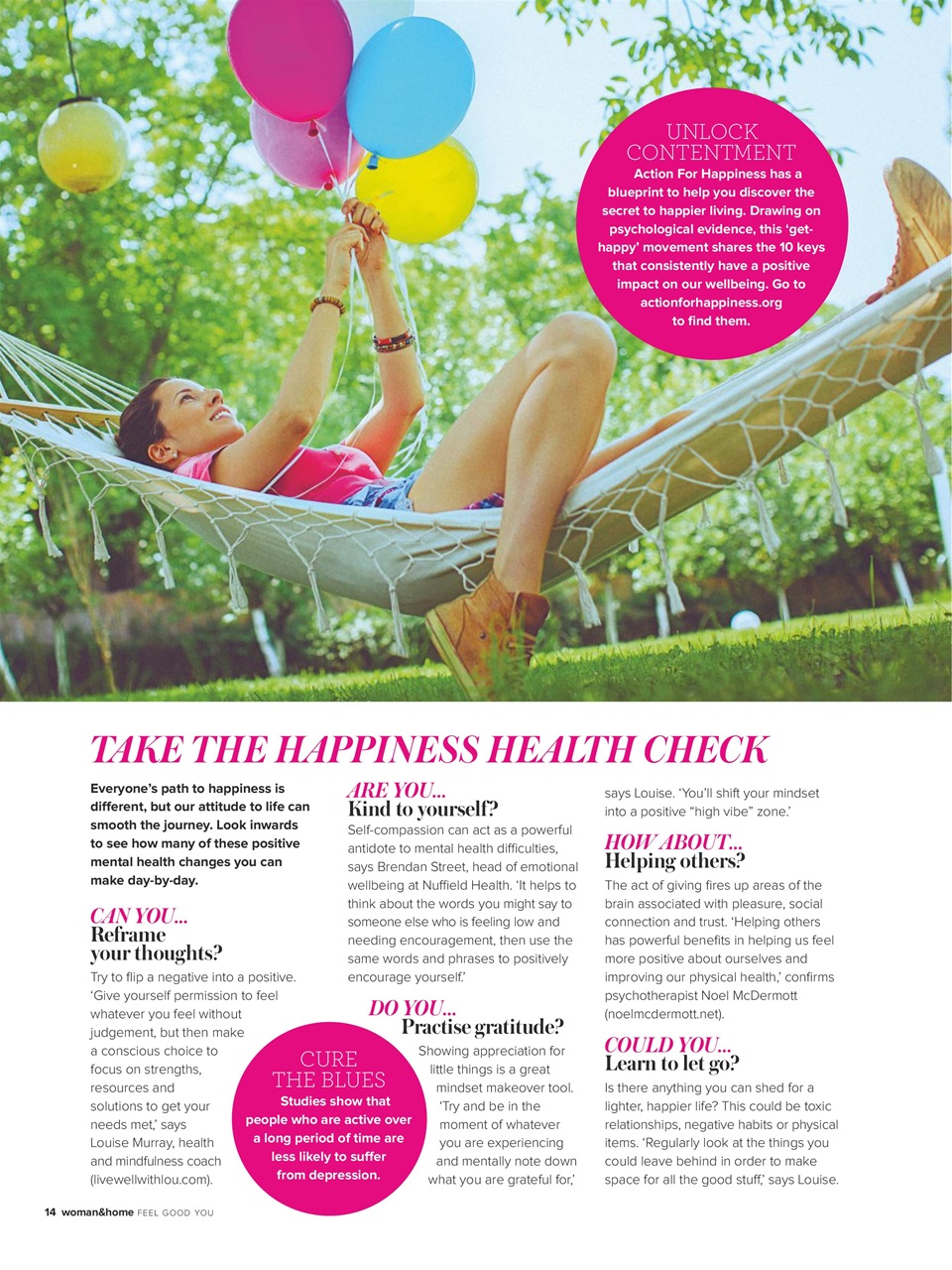 Woman&Home Feel Good You Preview Pages