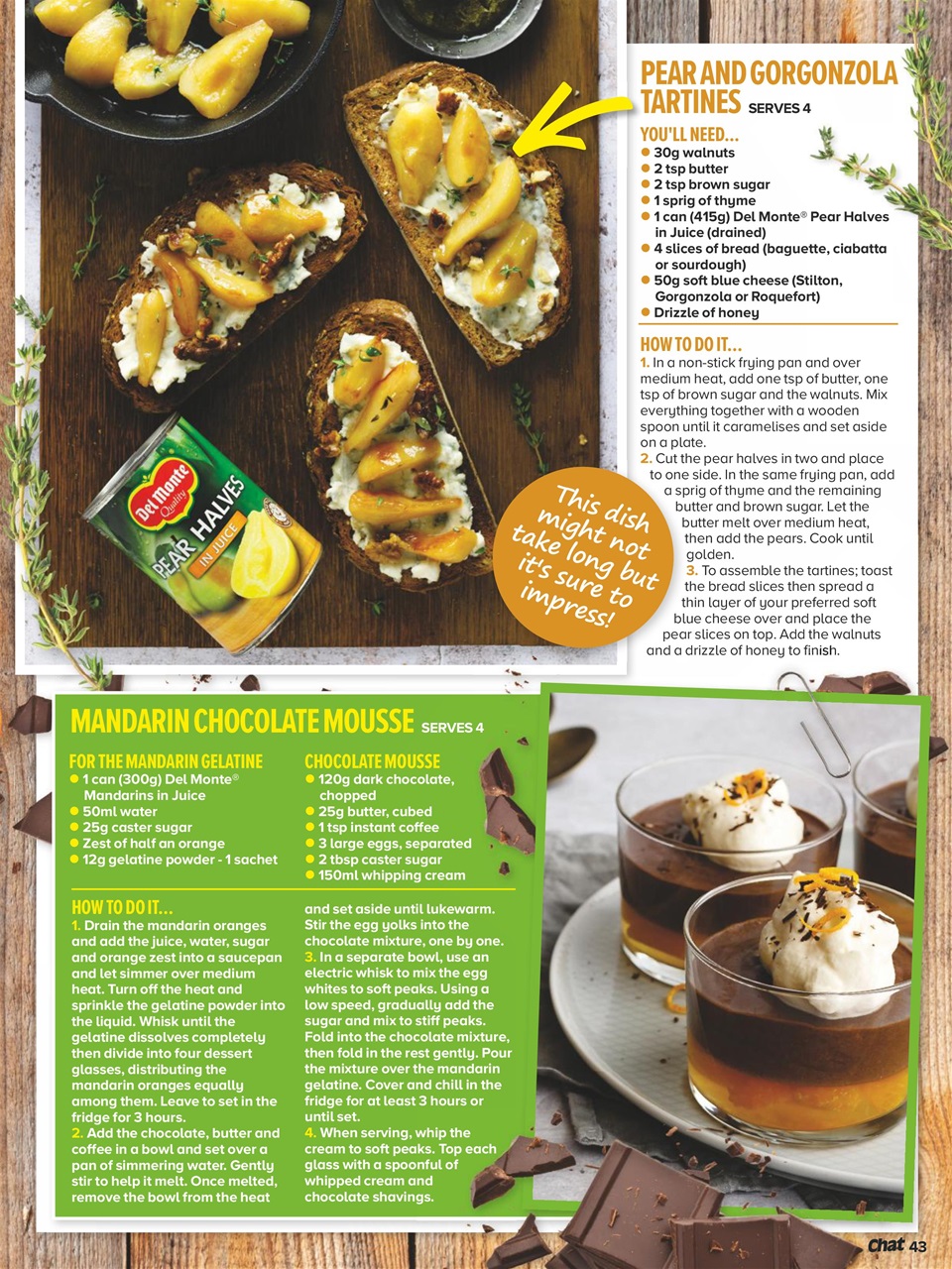 Chat Specials Preview Pages