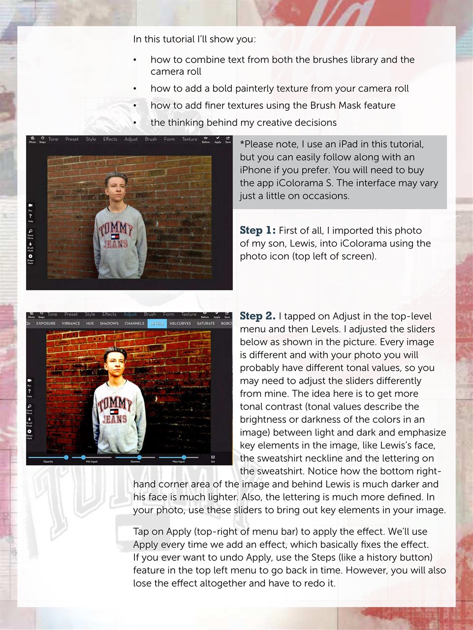 Mobiography Preview Pages