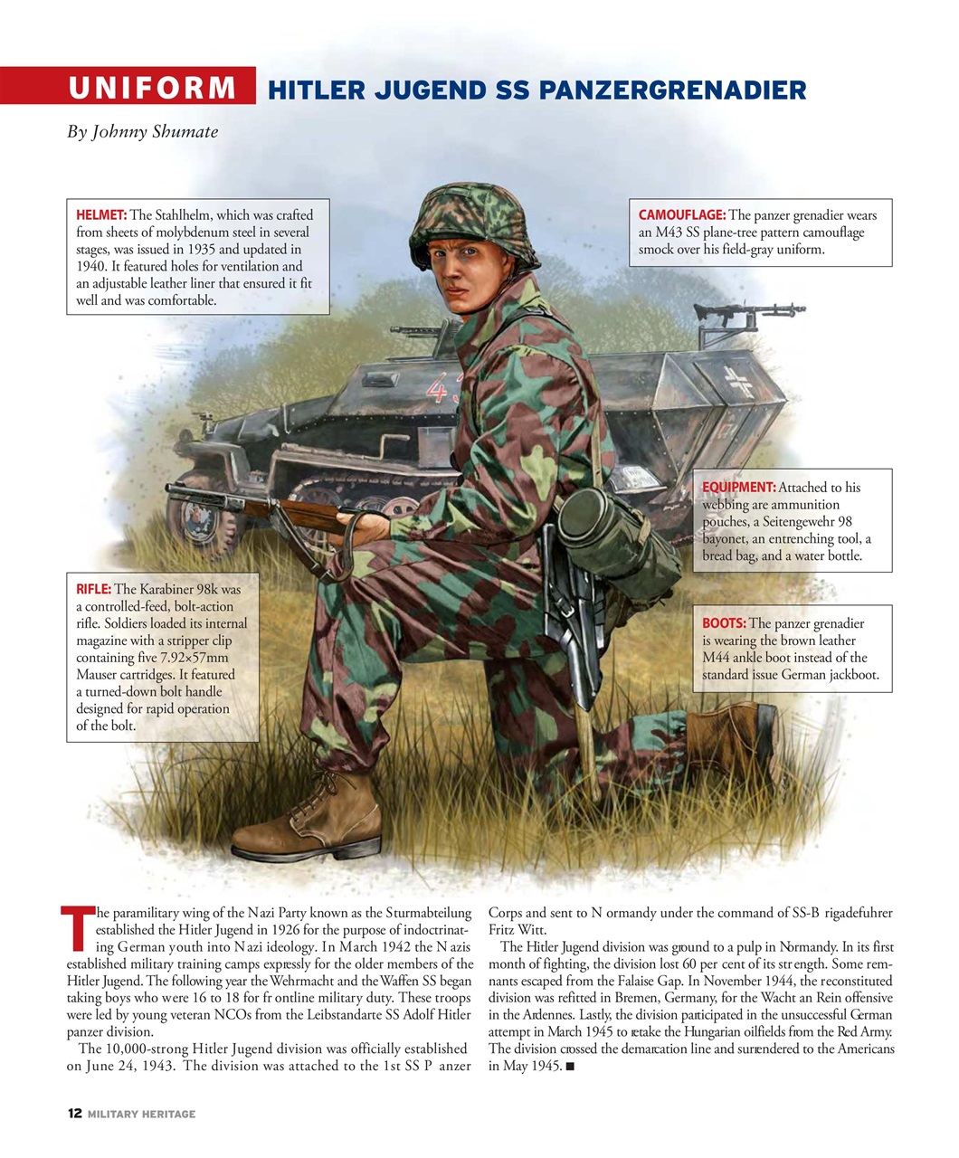 Military Heritage Preview Pages