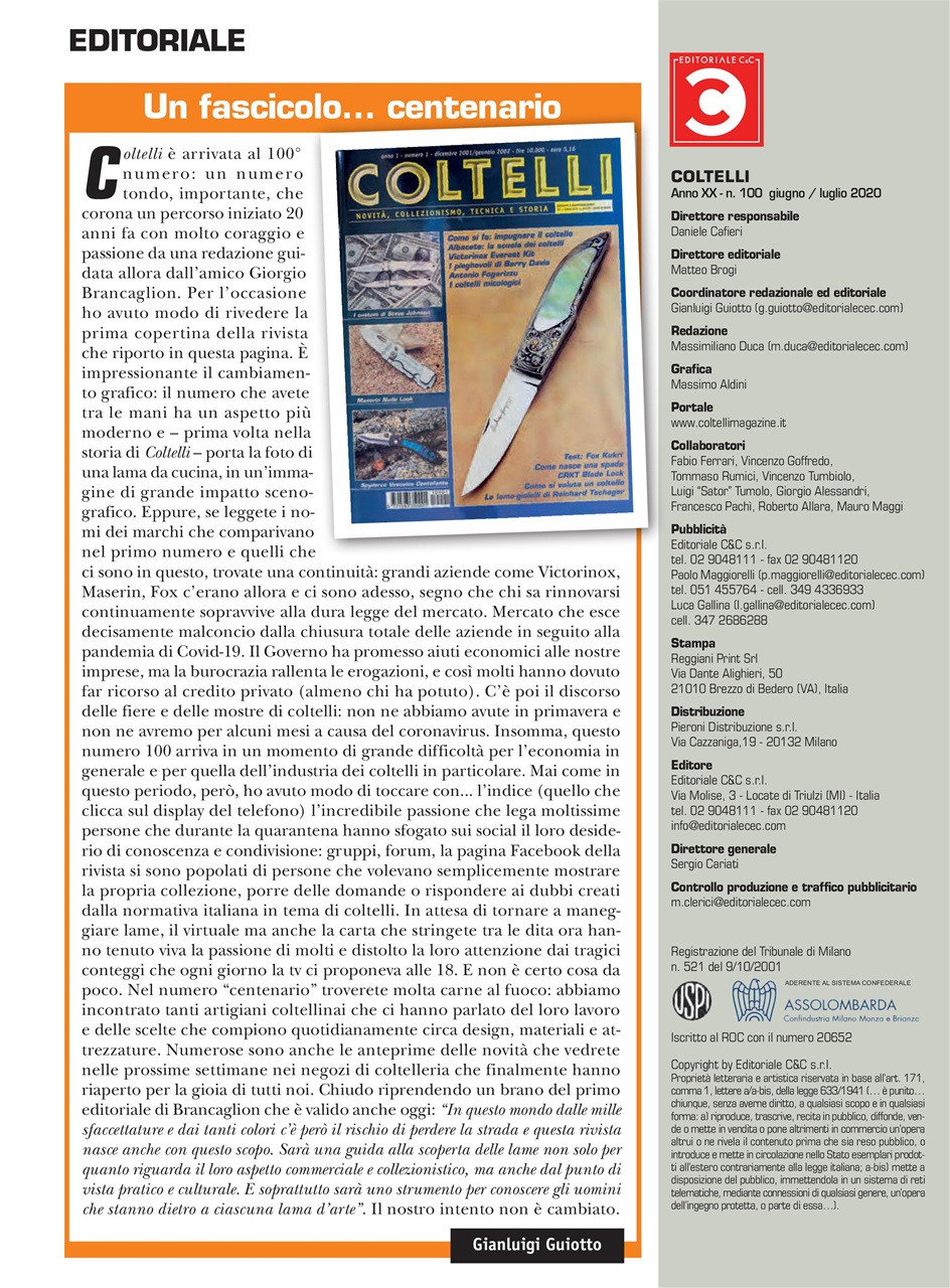 COLTELLI Preview Pages