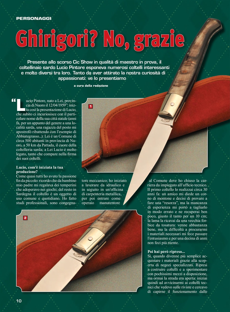COLTELLI Preview Pages
