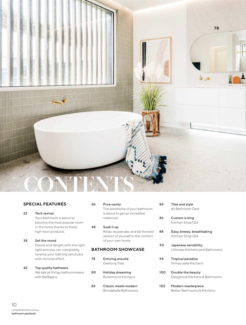 Bathroom Yearbook Preview Pages