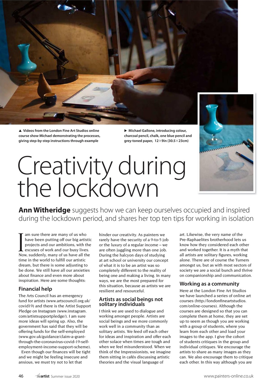 The Artist Preview Pages