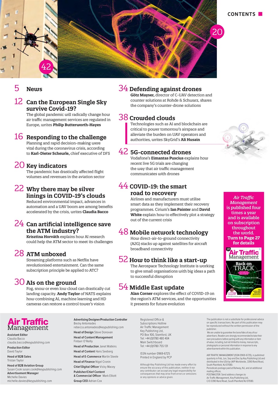 Air Traffic Management Preview Pages