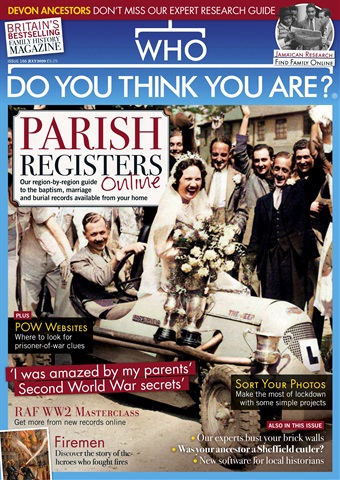 Who Do You Think You Are? issue July 2020