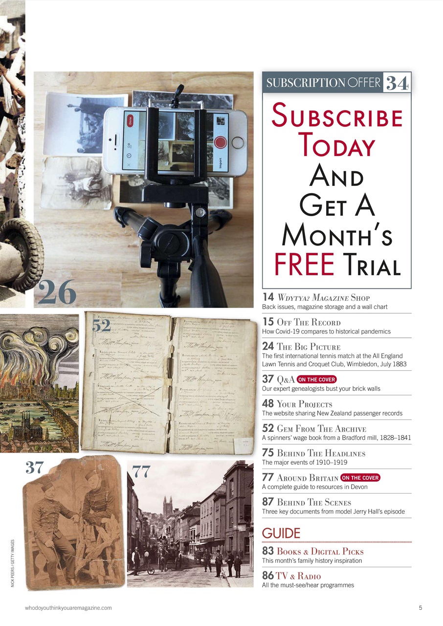 Who Do You Think You Are? Preview Pages