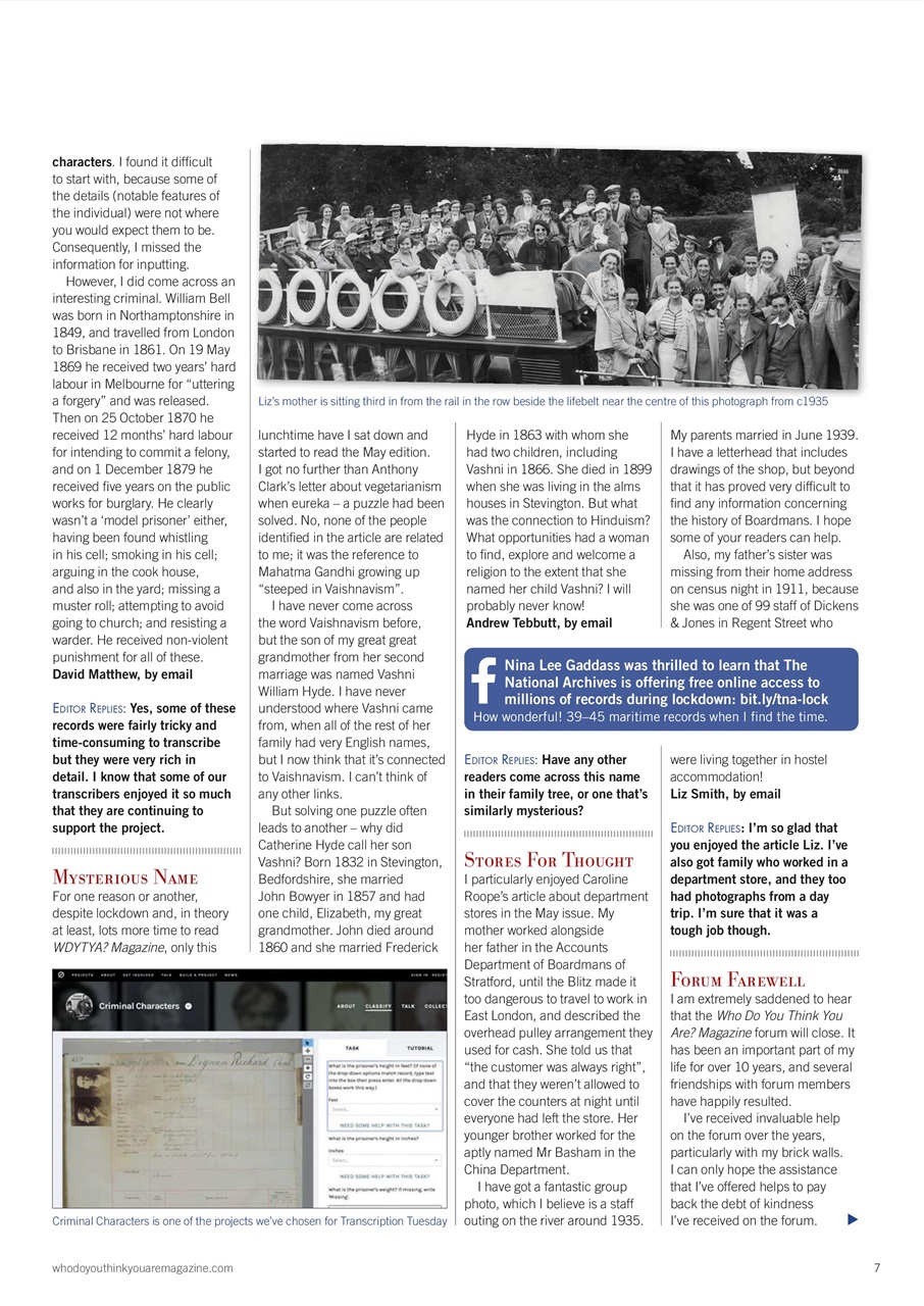 Who Do You Think You Are? Preview Pages