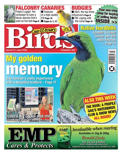Cage & Aviary Birds issue 