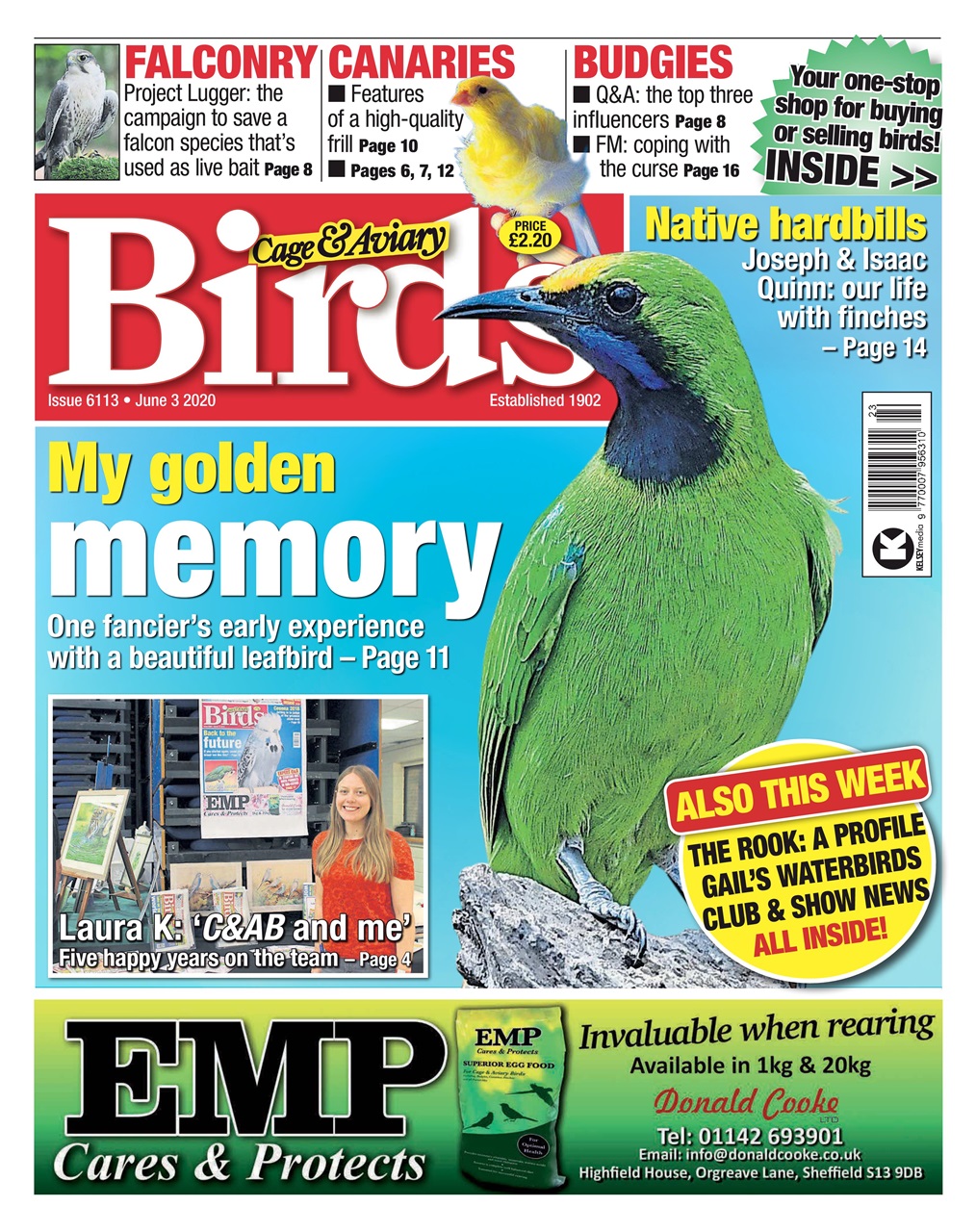 Cage & Aviary Birds Preview Pages