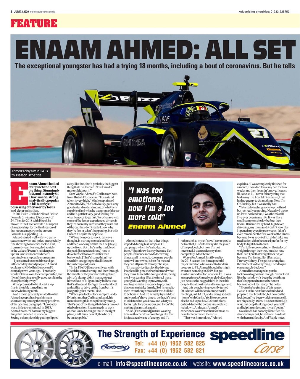 Motorsport News Preview Pages