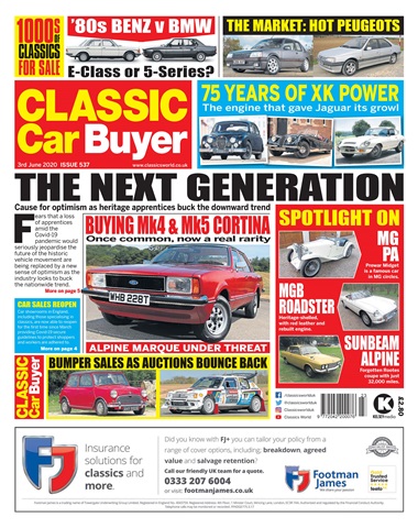 Classic Car Buyer issue 03/06/2020