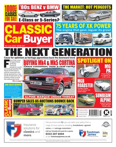 Classic Car Buyer issue 