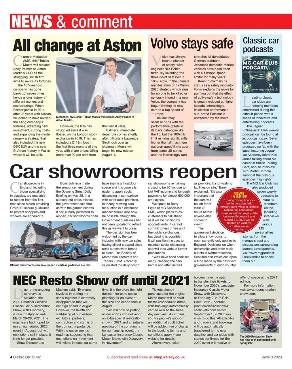 Classic Car Buyer Preview Pages