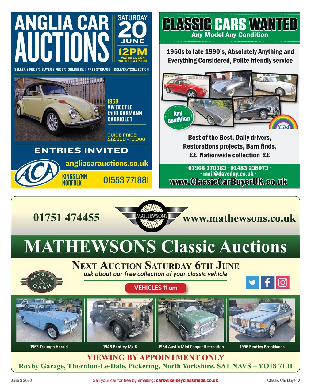 Classic Car Buyer Preview Pages