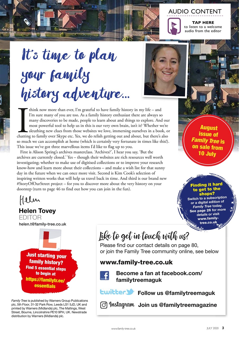 Family Tree Preview Pages