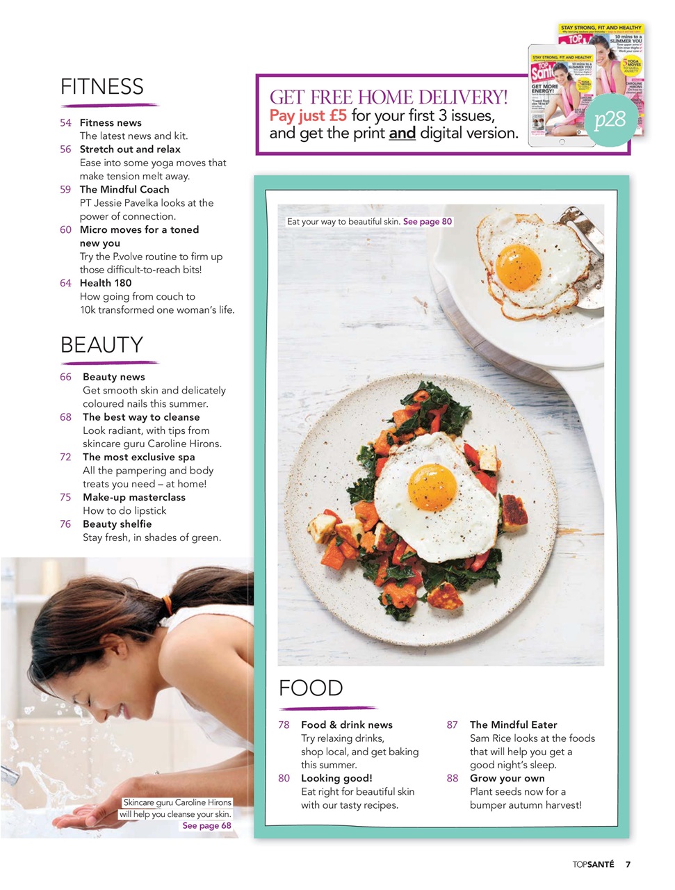 Top Sante Preview Pages