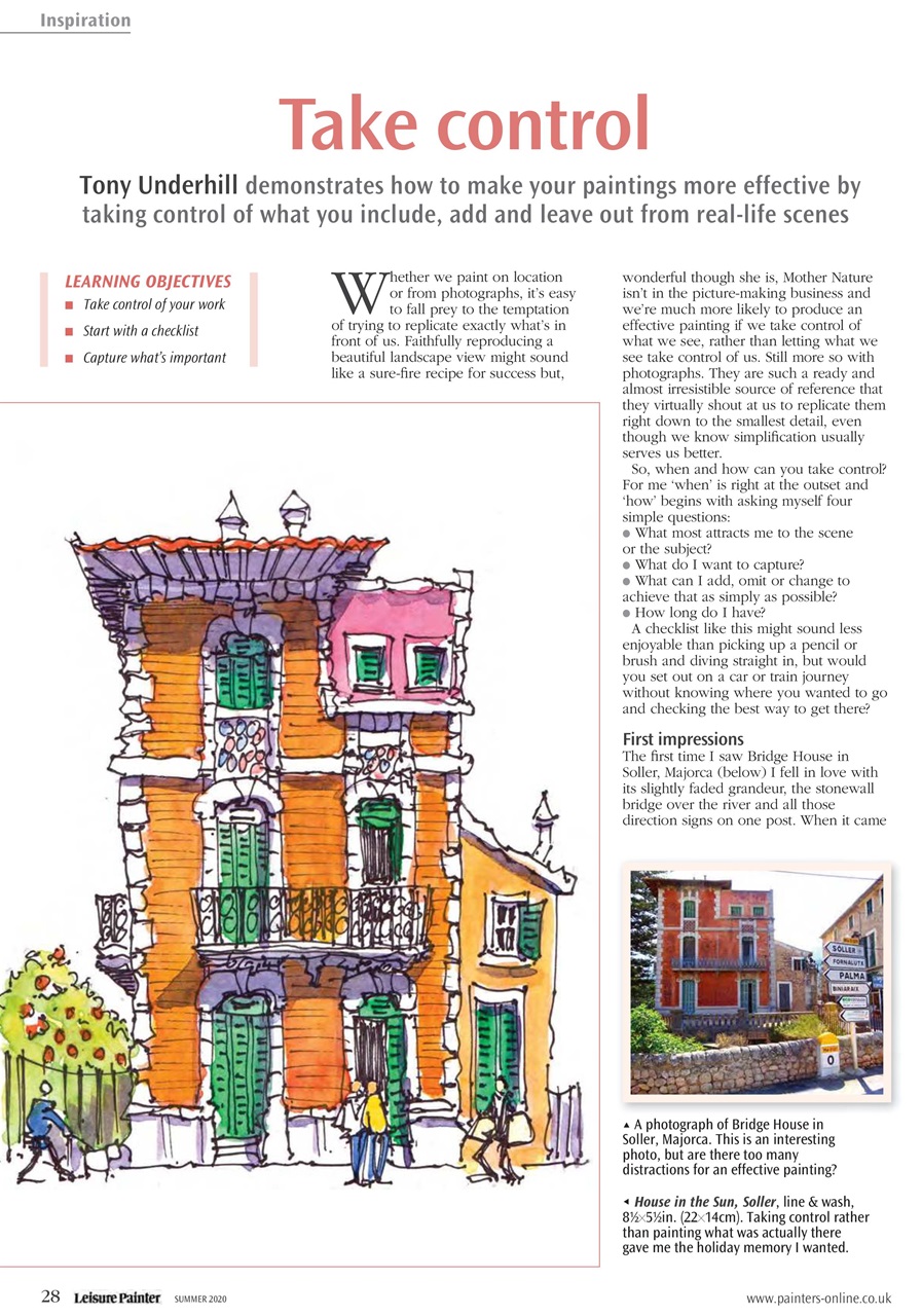 Leisure Painter & The Artist Preview Pages