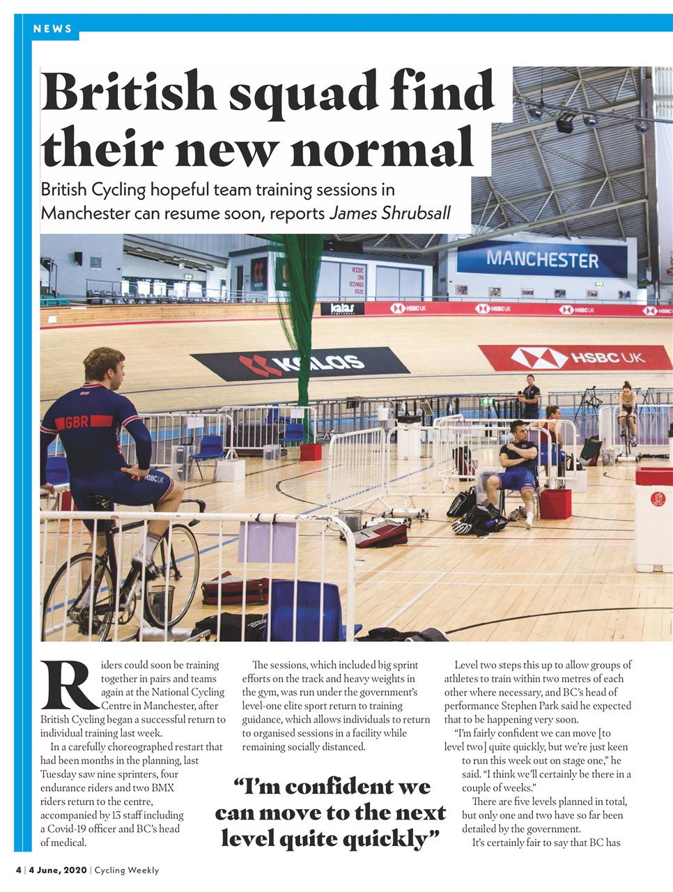 Cycling Weekly Preview Pages