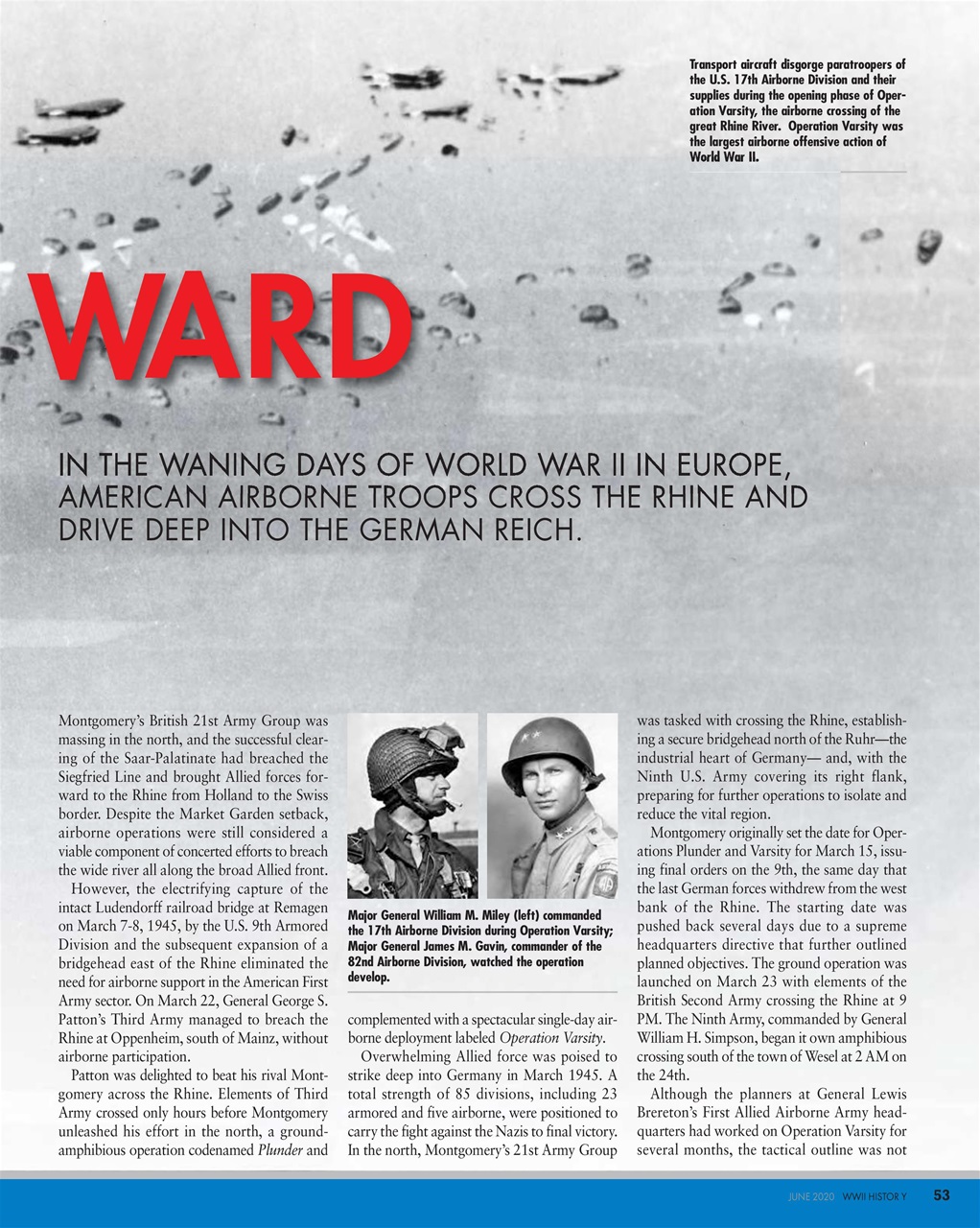 WW2 History Magazine Preview Pages