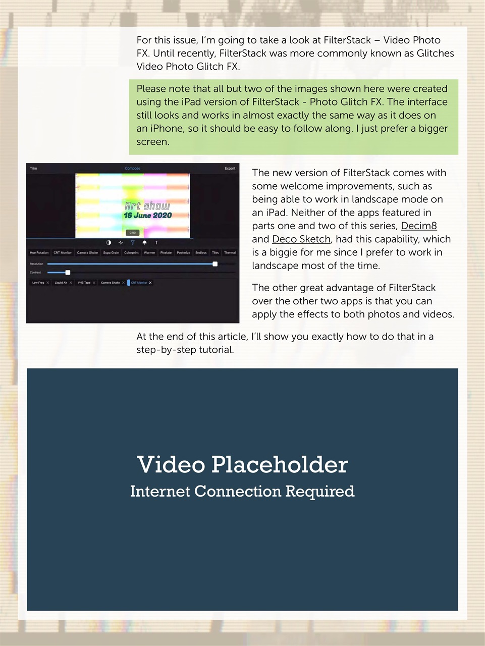Mobiography Preview Pages