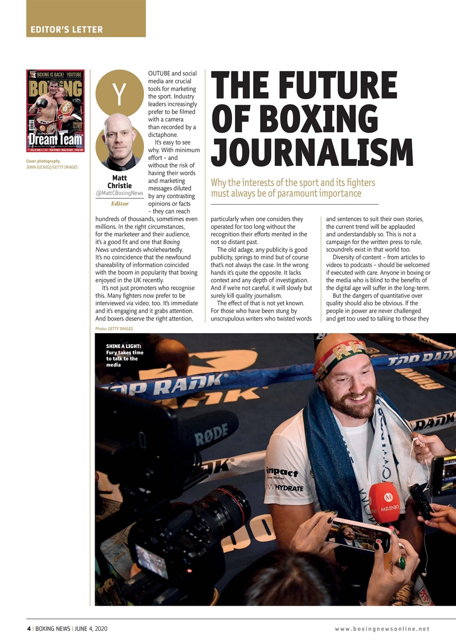 Boxing News Preview Pages