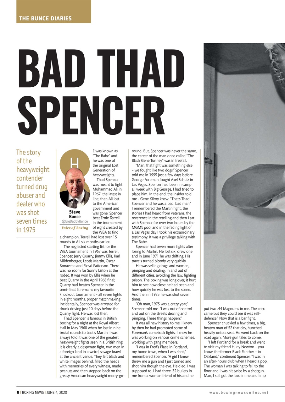 Boxing News Preview Pages