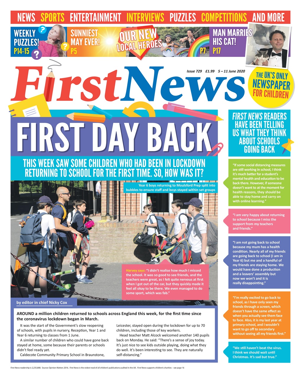 First News Preview Pages