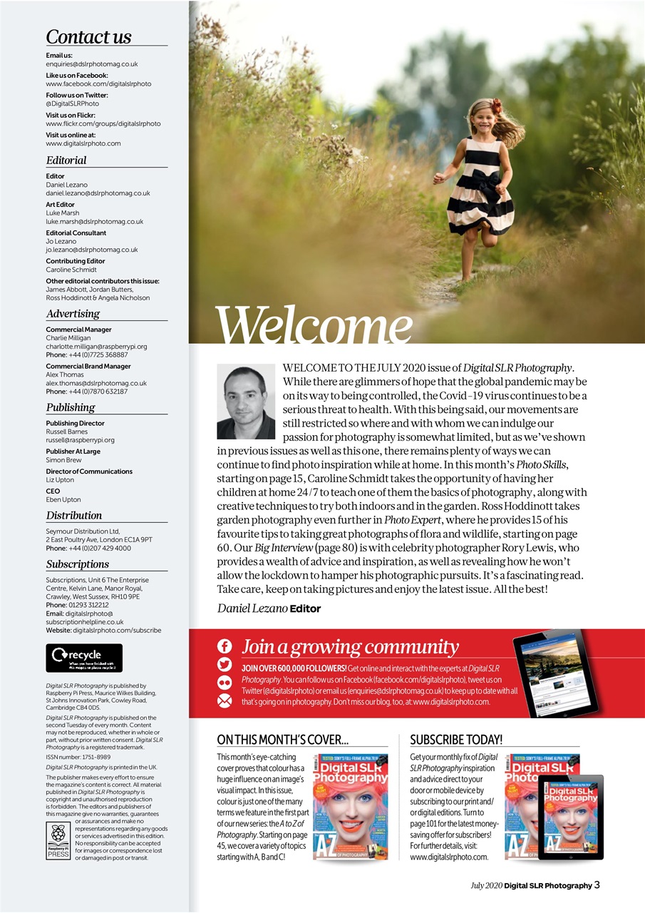 Digital SLR Photography Preview Pages