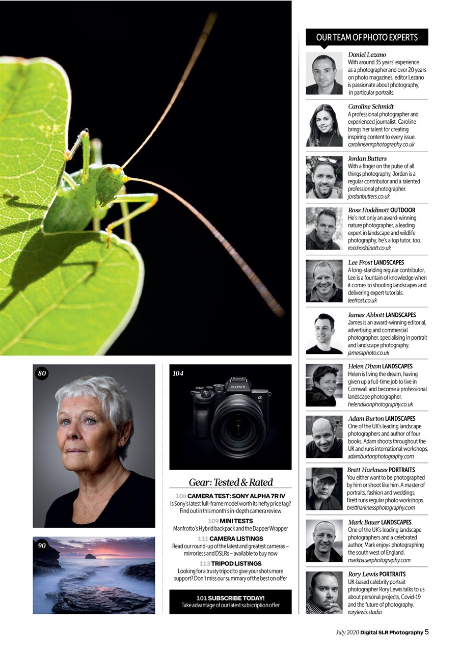 Digital SLR Photography Preview Pages