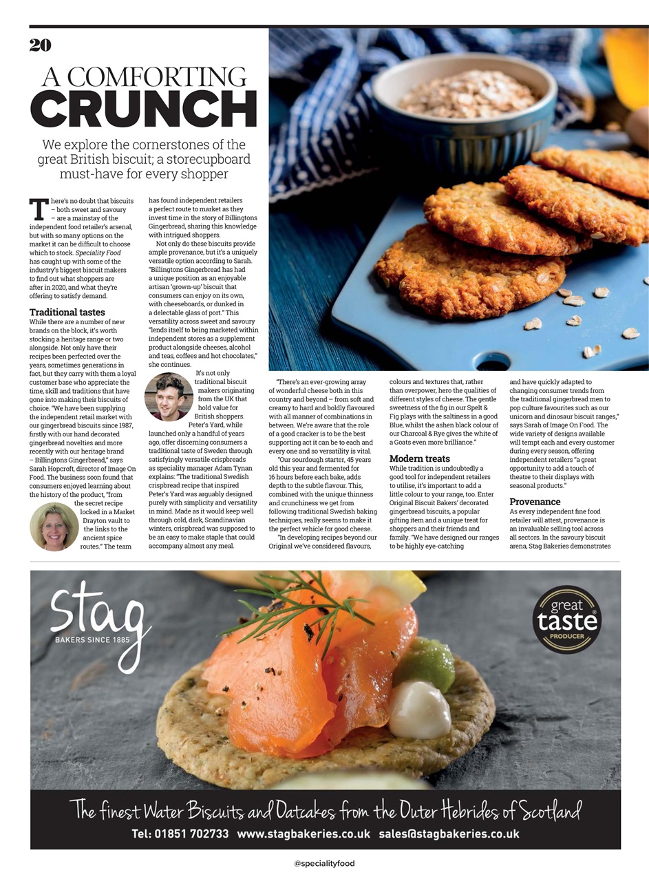 Speciality Food Preview Pages