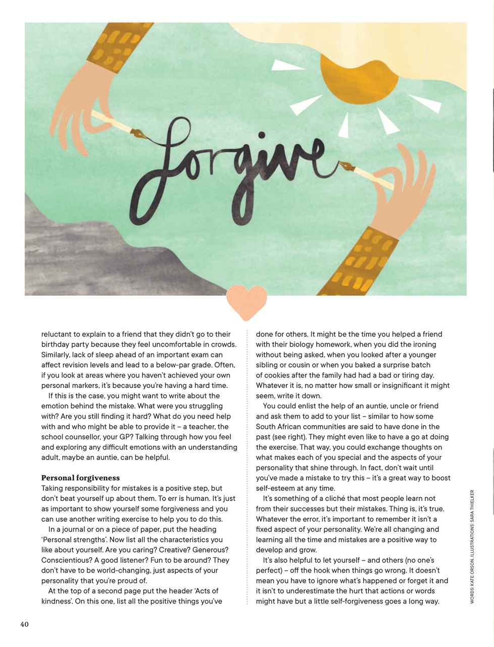 Teen Breathe Preview Pages