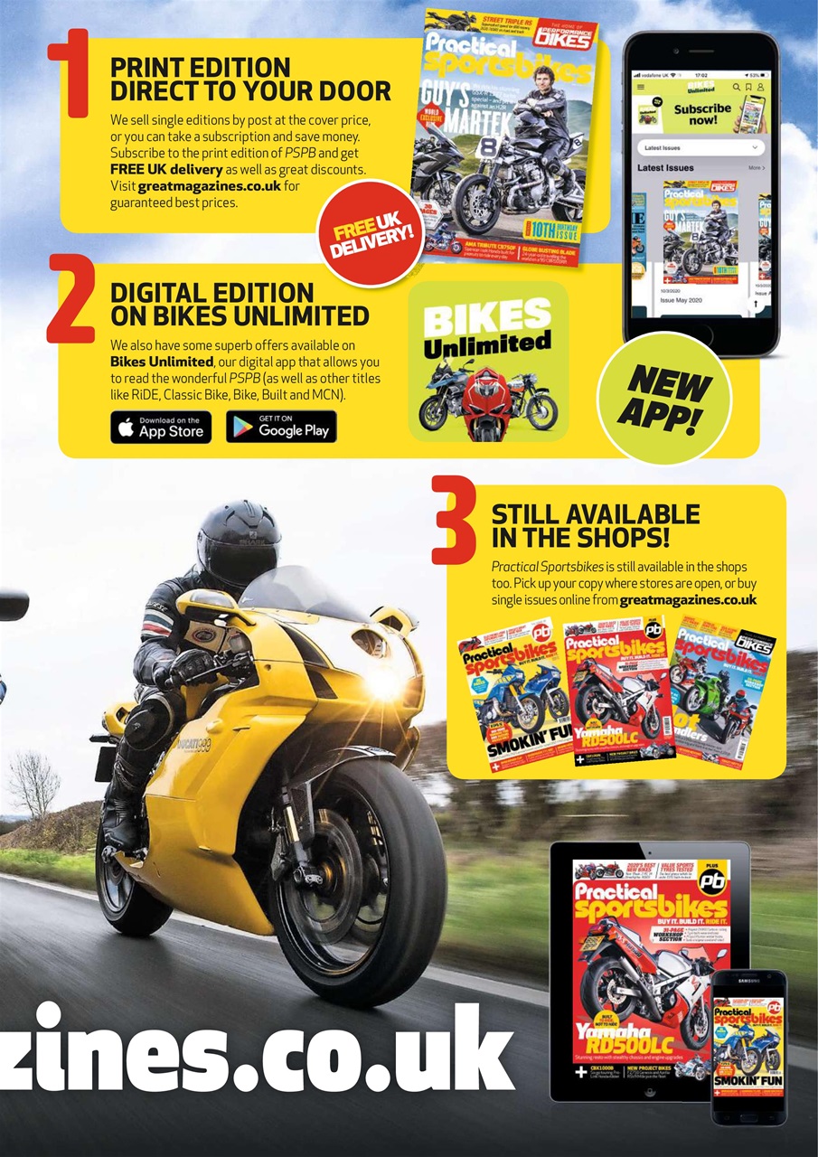 Practical Sportsbikes Preview Pages