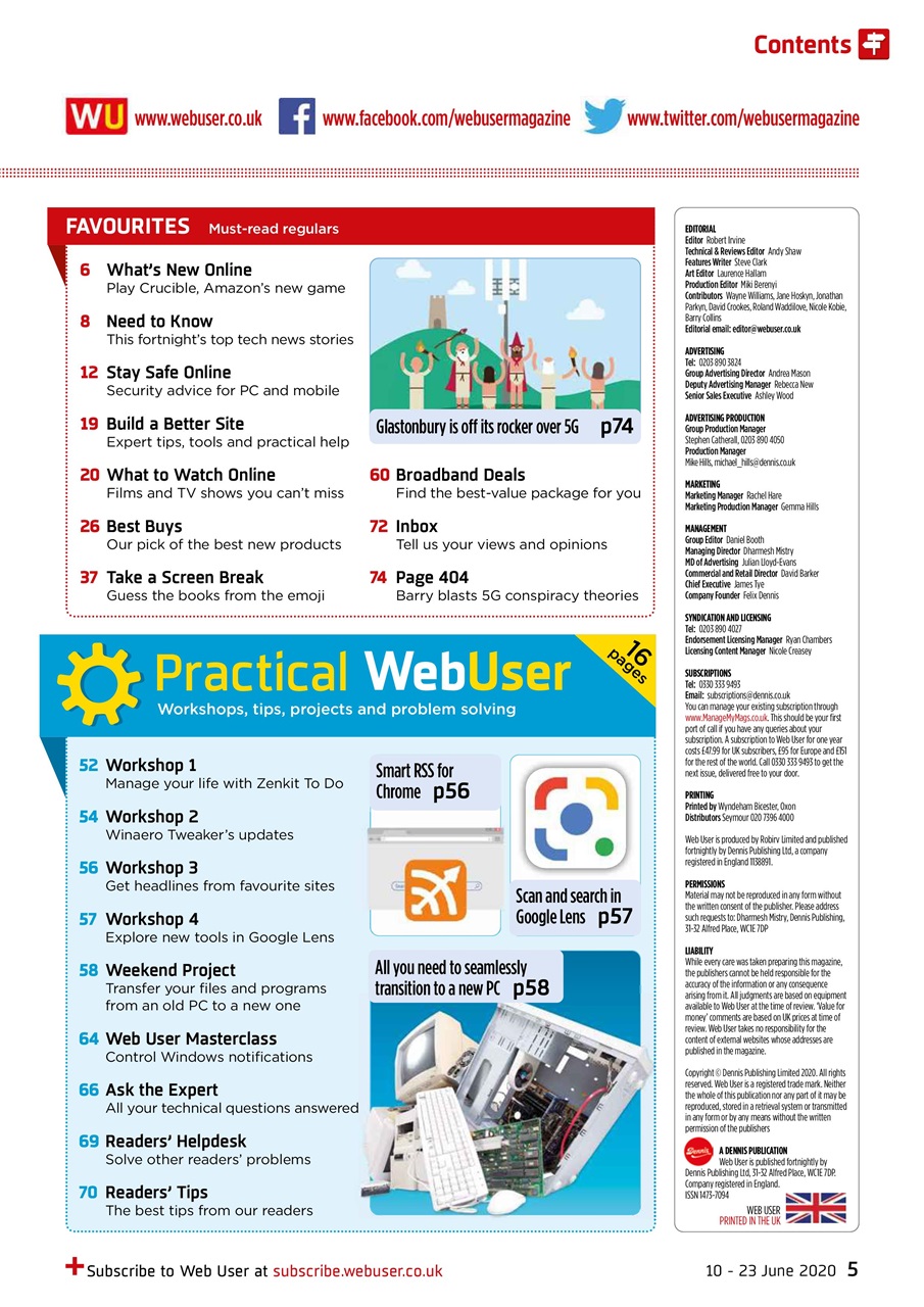 Webuser Preview Pages