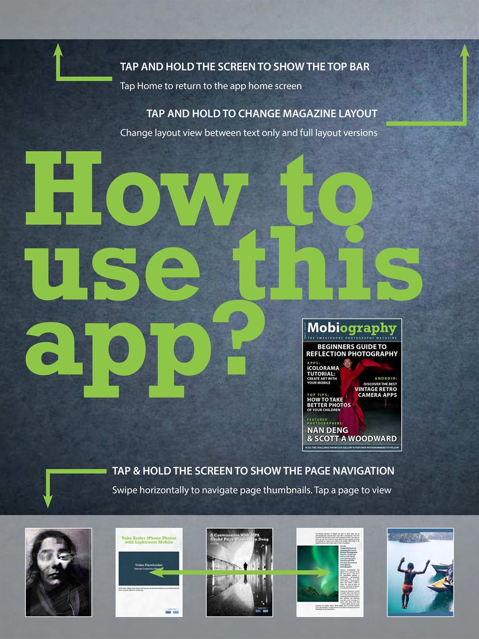 Mobiography Preview Pages