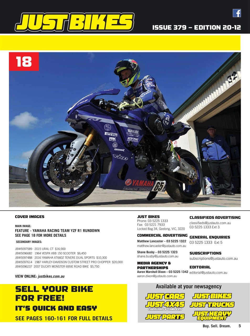 JUST BIKES Preview Pages