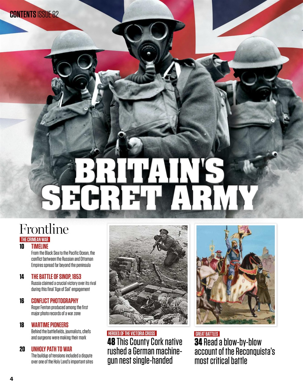 History of War Preview Pages