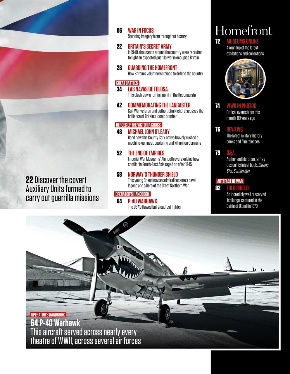 History of War Preview Pages