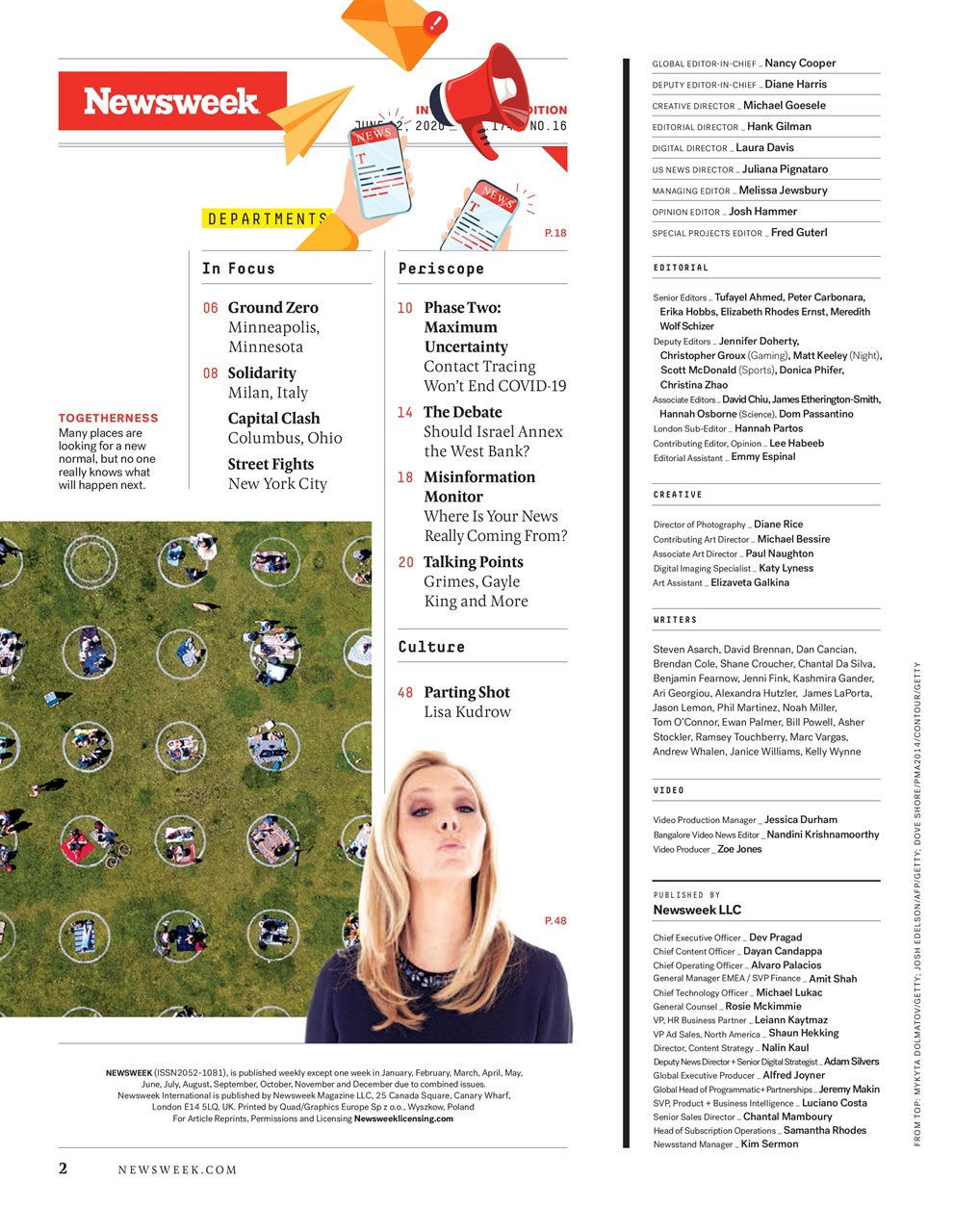 Newsweek International Preview Pages