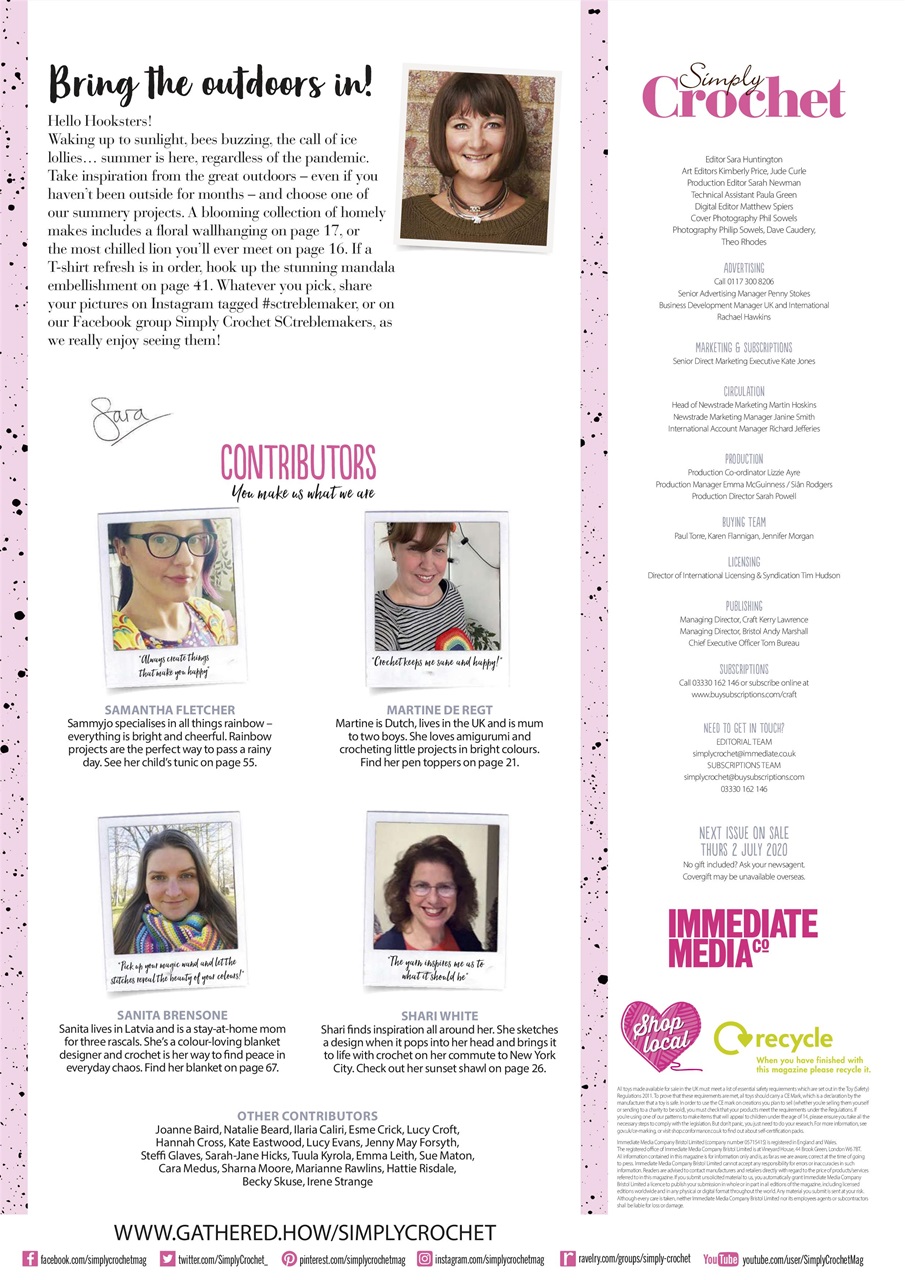 Simply Crochet Preview Pages