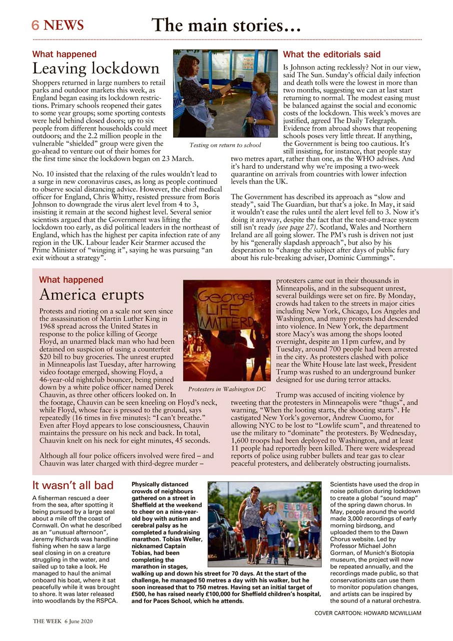 The Week Preview Pages