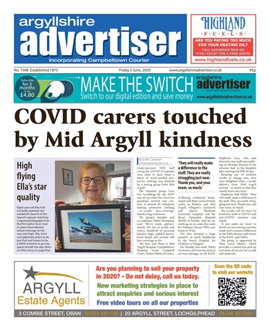 Argyllshire Advertiser issue 05 June 2020